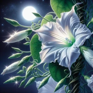 The Beauty of the Moon Flower